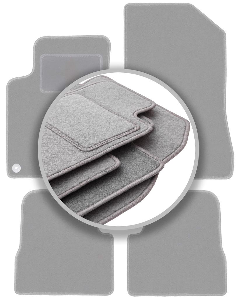 Gray car mats for: Opel Mokka B crossover (2019-)