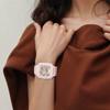 RADO True Me Series Automatic Mechanical Movement 50 Meters Waterproof Unisex Swiss Watch 38*44.2mm Hollow Dial Ceramic Case Ceramic Strap R27123012