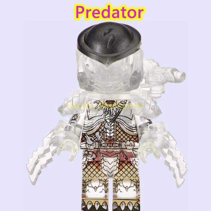 Совместимость с минифигурками Lego Alien VS Predator, гаражные комплекты, строительные блоки, игрушки для детей