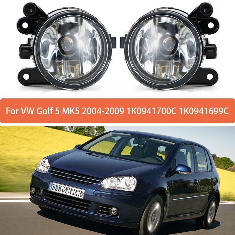 Передняя левая правая галогеновая противотуманная фара ПТФ Подходит для VW Golf 5 MK5 2004-2009 1K0941700C 1K0941699C