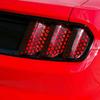 Exterior Accessories Auto Car Rear Tail Light Cover Honeycomb Sticker Car Styling Tail-lamp Decal