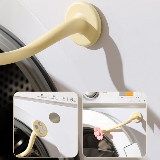 Подставка для дверцы стиральной машины с фронтальной загрузкой, держатель дверцы стиральной машины с магнитной основой, для удержания дверцы открытой, предотвращения запаха, съемный стопор для сушильной и стиральной машины