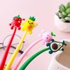 10 шт. 0,5 мм милые выражения фруктов шейкер гелевая ручка креативные канцелярские принадлежности приз подарок пишущий инструмент ручка