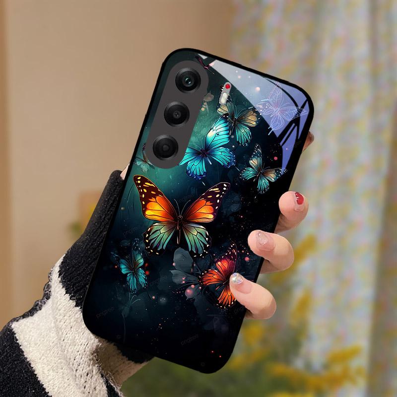 Ударопрочный Чехол Для Tecno Camon 40 Pro 5G Закаленное Стекло Задняя Крышка Телефона Camon40Pro Camon 40Pro 5G CM7 Жесткий Funda Shell Coque