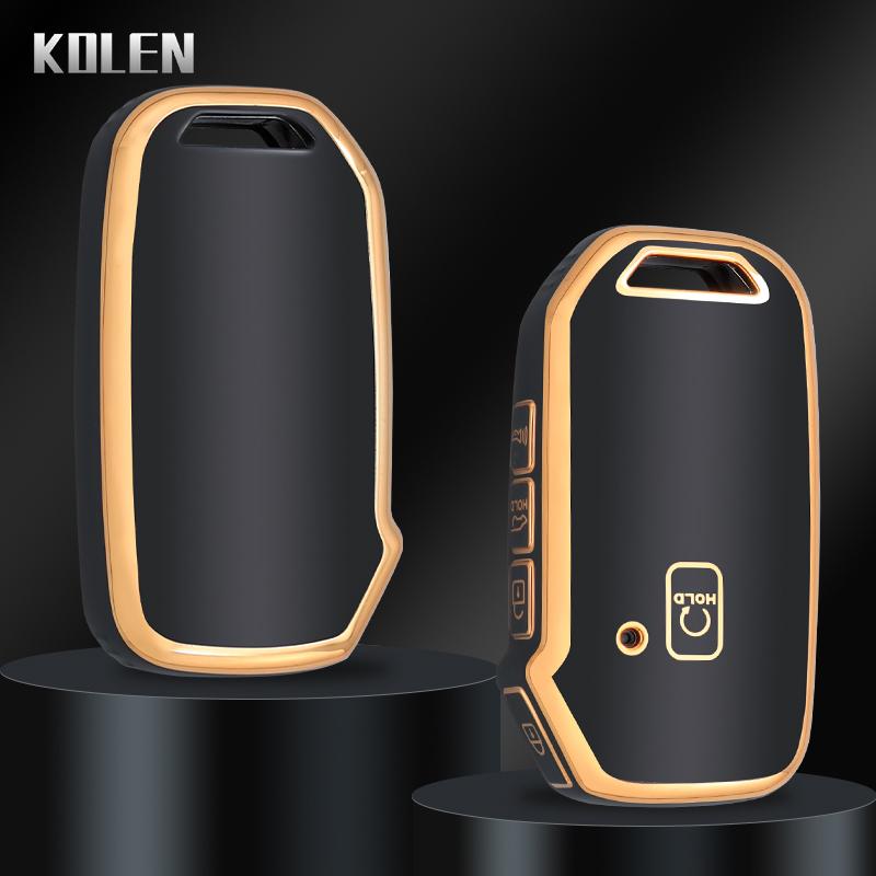 Модный чехол-брелок из ТПУ для автомобильного пульта ДУ Kia Telluride Telluride Sx Sportage R K5 Gt Line Seltos