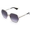 Sunglasses Gold Frame Gradient Grey Lenses Sunglasses Women's Style