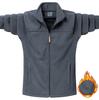 Plus Size 9XL Autumn Winter Men's Fleece Jacket Outdoor Fleece Jacket Pair Fleece Thick Warm Jacket