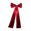 Дверной подвесной большой бант спереди красный узел 47 x 20 дюймов рождественская лента для свадебного праздника