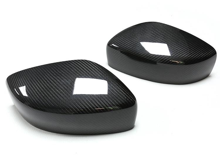 Накладки на зеркала заднего вида из сухого карбона для Infiniti G25 G37 Q60