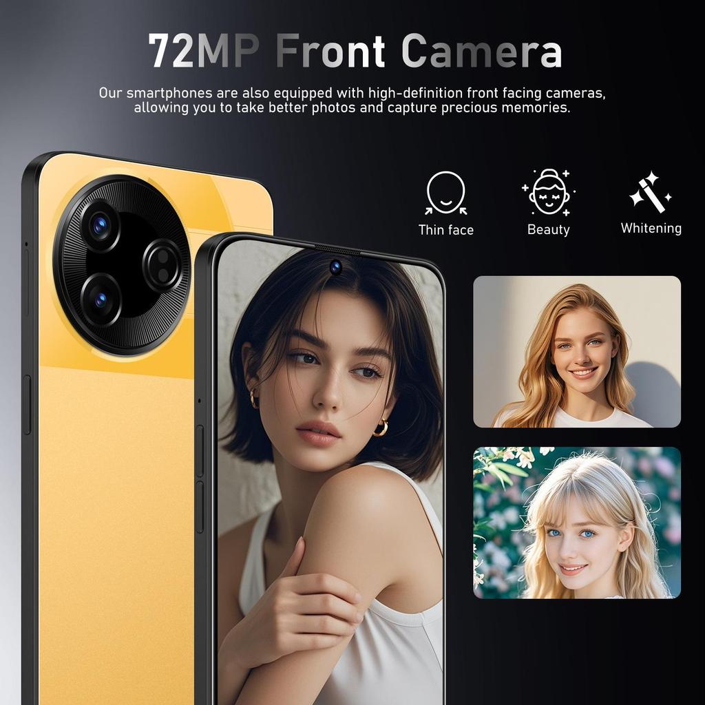 Смартфон F7 Ultra HD, 16 ГБ + 1 ТБ, Большой экран, Android, В наличии