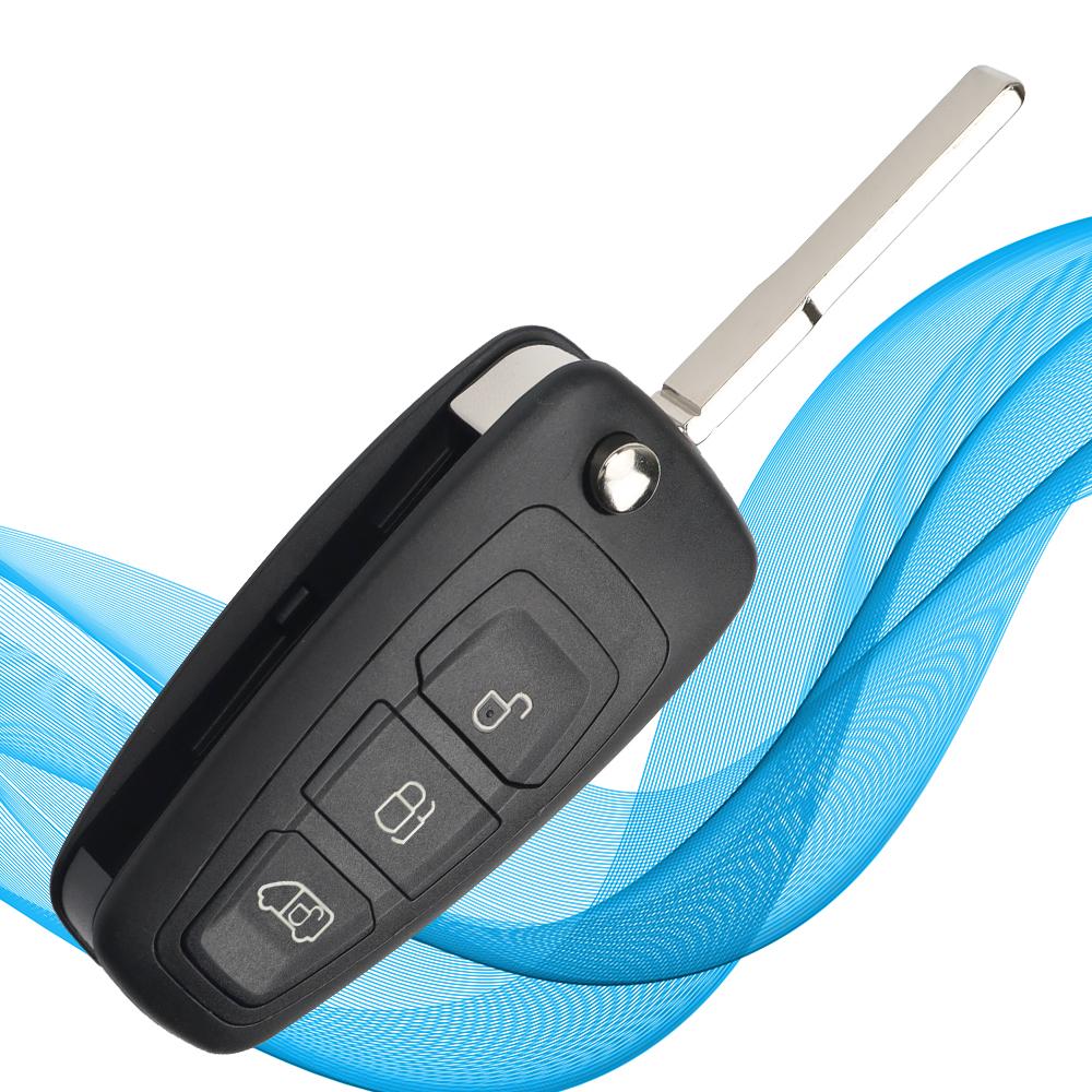 SilKY Flip Remote Control Car Key Fob ID49 Chip/4D63 CHIP 433MHz FCCID GK2T-15K601-AB/AA For Ford Transit Custom Tourneo 2015+