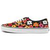 Authentic Flower Print Unisex Sneakers Multi-Color Black VN000QERBML