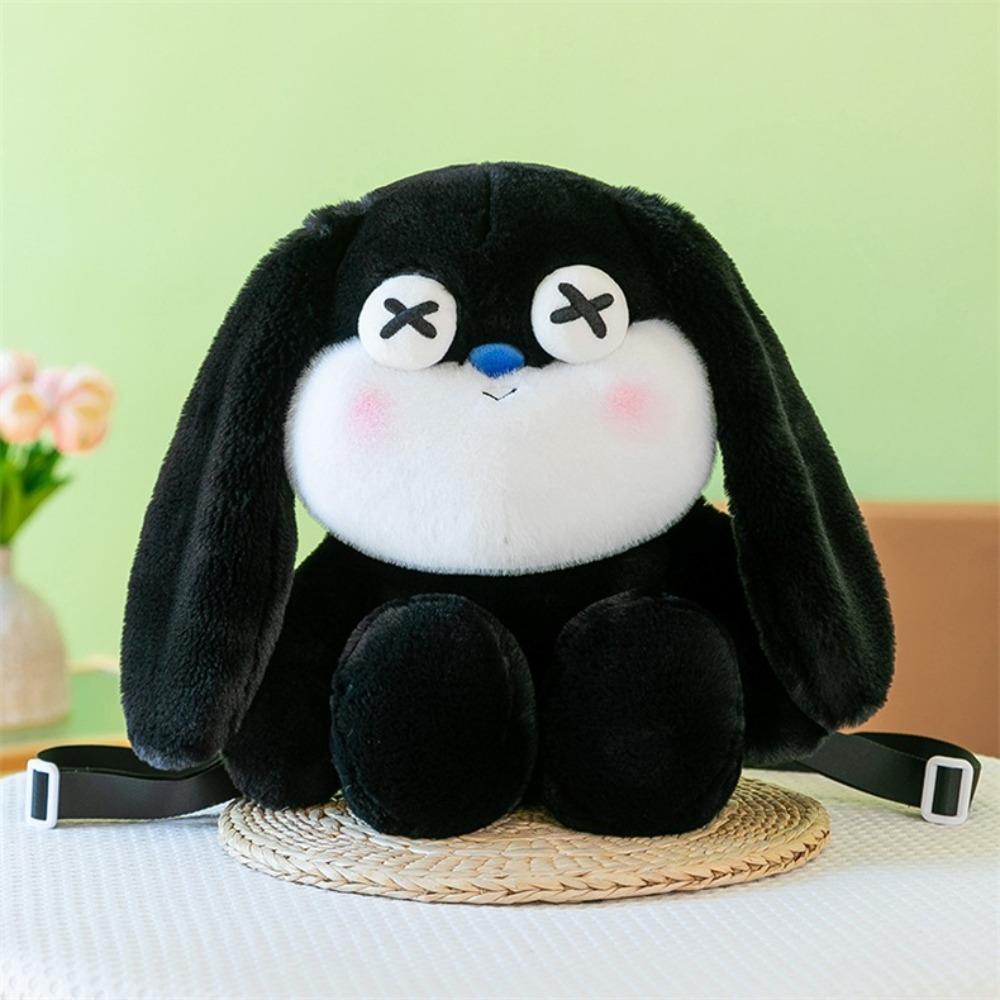 Cartoon Rabbit Plush Backpack Soft Cartoon Animal Backpack Cute Rabbit Plush Toy Ladies