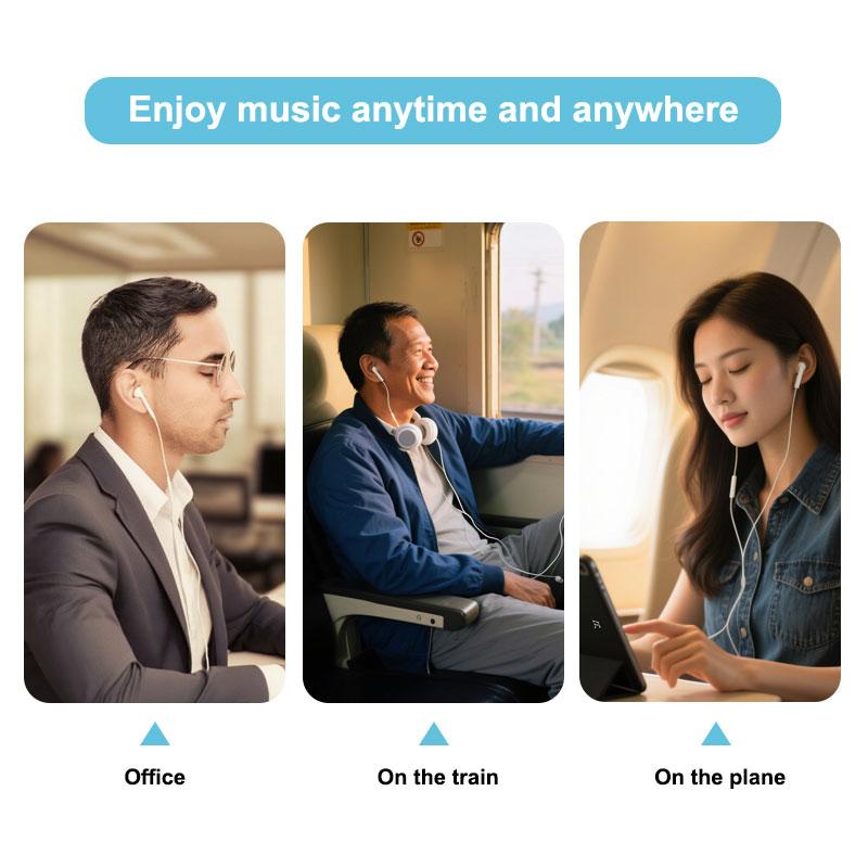 Hi-Fi Type-C с ЦАП Микрофон Наушники для iPhone 15 16 pro max Samsung Galaxy S24 Проводные наушники