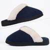 Fashion Slip On Platform Fur Slippers for Women Fashion Mix Color Furry House Cotton Slides Woman Light Non Slip Cotton Slippers Female