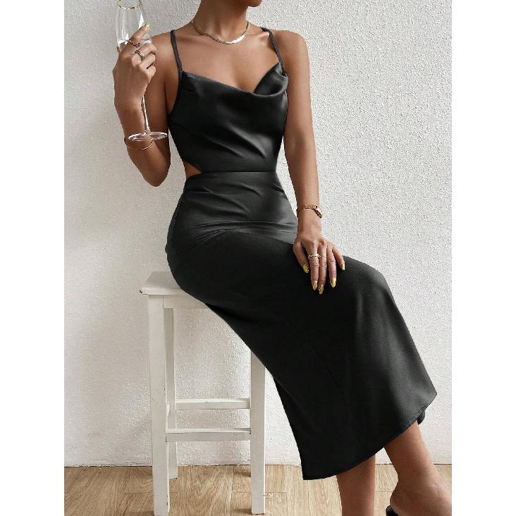 New Year Summer Vacation Beach Music Festival Commuting Work Comfortable Sexy Elegant Women'S Fashion Printed Dress