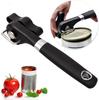 Safe Cut Can Opener, Smooth Edge Can Opener Handheld, Food Grade Stainless Steel Cutting Can Opener For Kitchen Tools Acceesorie