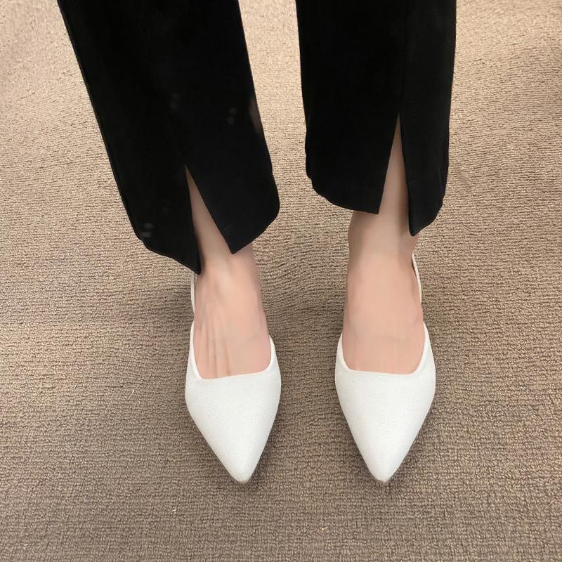 Летние женские новые сексуальные остроносые ретро однотонные туфли на высоком каблуке кожаные женские сандалии для банкета на открытом воздухе большого размера