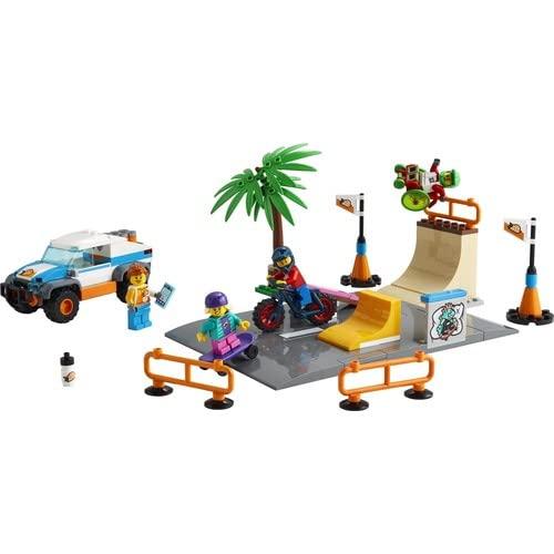 LEGO City Скейт-парк с дорожной пластиной 60290