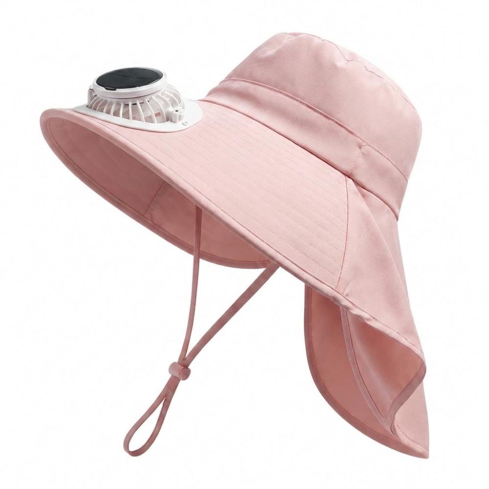 UV Protection Women Men Solar Fan Hats 800 MAh Work Sun Hat Quick-drying Bucket Hat Summer Outdoor
