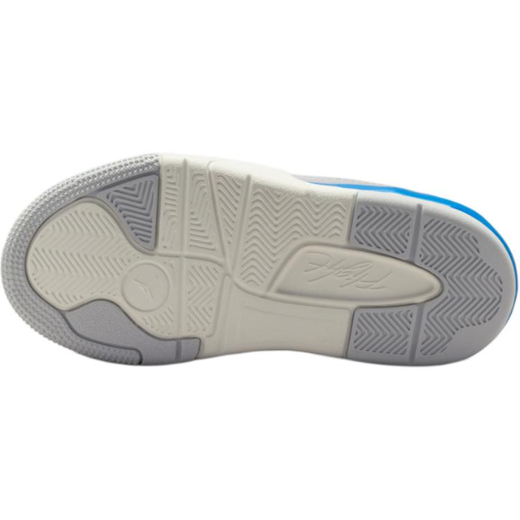 Air Jordan Flight Court PS Белый Фото-синий Чистый платиновый Детские кроссовки Фото-синий-Чистый-платиновый HF3332-104