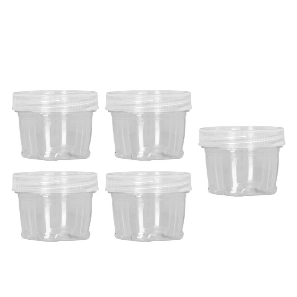 Reusable Camping Spice Box PET Spice Dispenser Durable Portable Sauce Bottle Set Camping