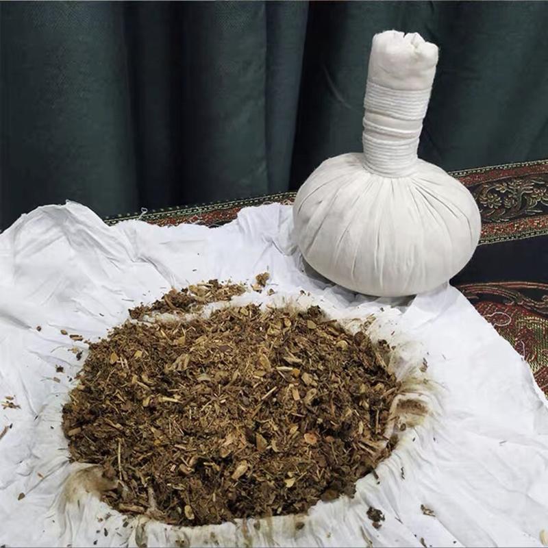 Мяч для тайского массажа, полынь, сумка для горячего компресса, спа, центр здоровья, теплая сумка для прижигания, физиотерапии, мяч