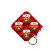 Christmas Pattern Mini Keyboard Pendant 4 Buttons Press Decompression Button Toy  Bag Pendant