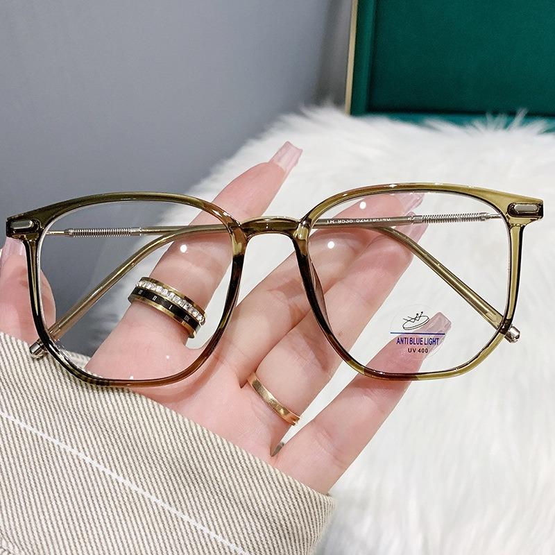 *Ready Stock* Anti Blue Light Blocking Glasses Clear Anti Radiation Glasses Replaceable Lens for Women/Men