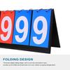 Sports Digit Scoreboard Soccer Volleyball Basketball Referee Coach Score Board For Indoor Exercise Ornament Sports Accessories