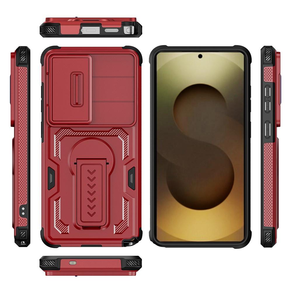 Armored case for Samsung Galaxy S26 Ultra, with stand, red