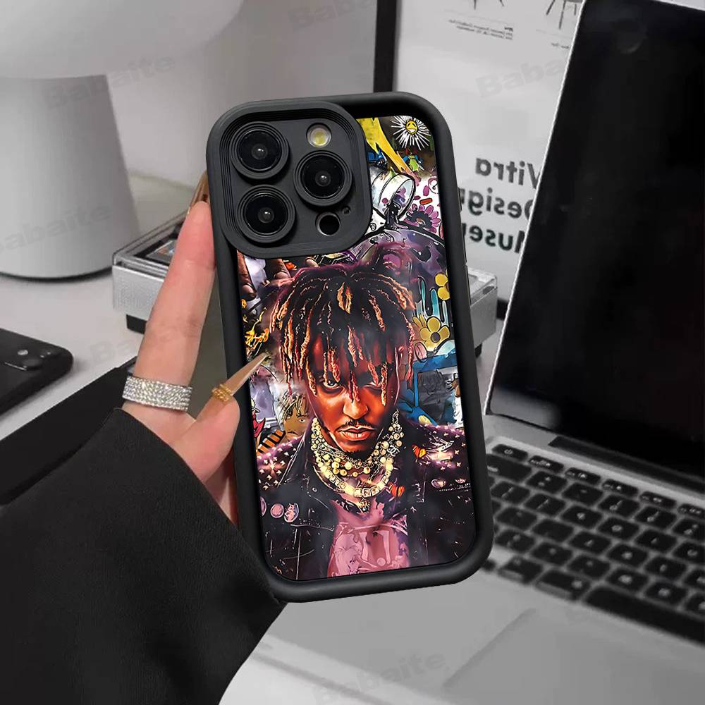 Rapper J-Juice Wrld Phone Case For IPhone 17 16 15 13 11 12 14 Pro Max Plus Silicone Cover Shell