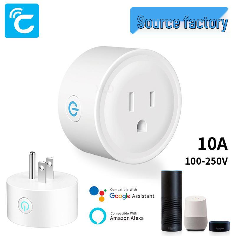 US WiFi Smart Socket Timer with Alexa & Google Home Voice Control