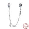 Sell 925 Silver Festival Animal Plant Travel Fashion Design Chain Charms Beads 3mm DIY Fine Jewelry Making
