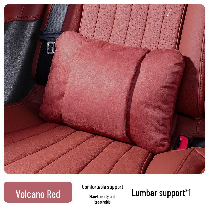 Maybach Mercedes Neck Protection Suede Pillow - High-end Car Seat Headrest
