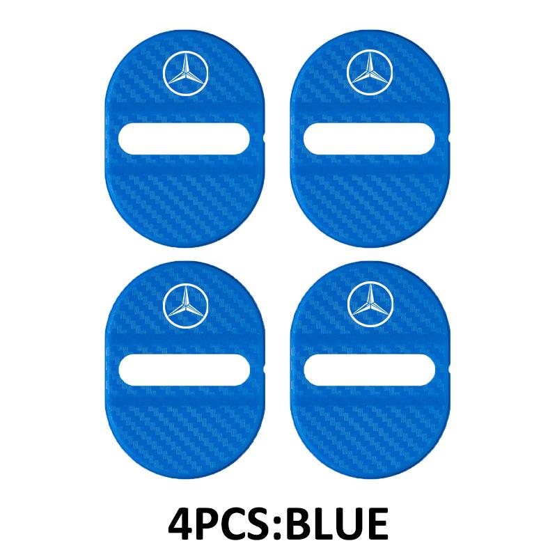 AABGW1 For Benz Car Styling Door Lock Protective Cover Plastic Anti Rust Sleeve Auto Accessories CITAN VITO SPRINTER CLS SLK Sport ML