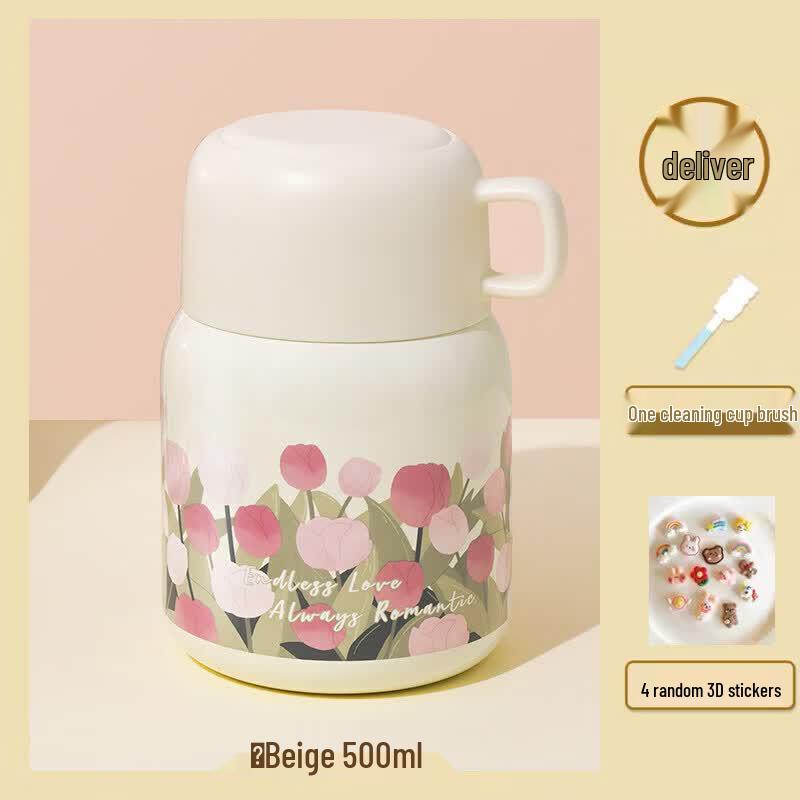Qiwei 316 Stainless Steel Vacuum Food Jar