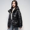 Short Down Cotton Jacket For Women's Winter Glossy Fashion Loose Thick Coat Female Casual Cotton Hooded Parka Jackets