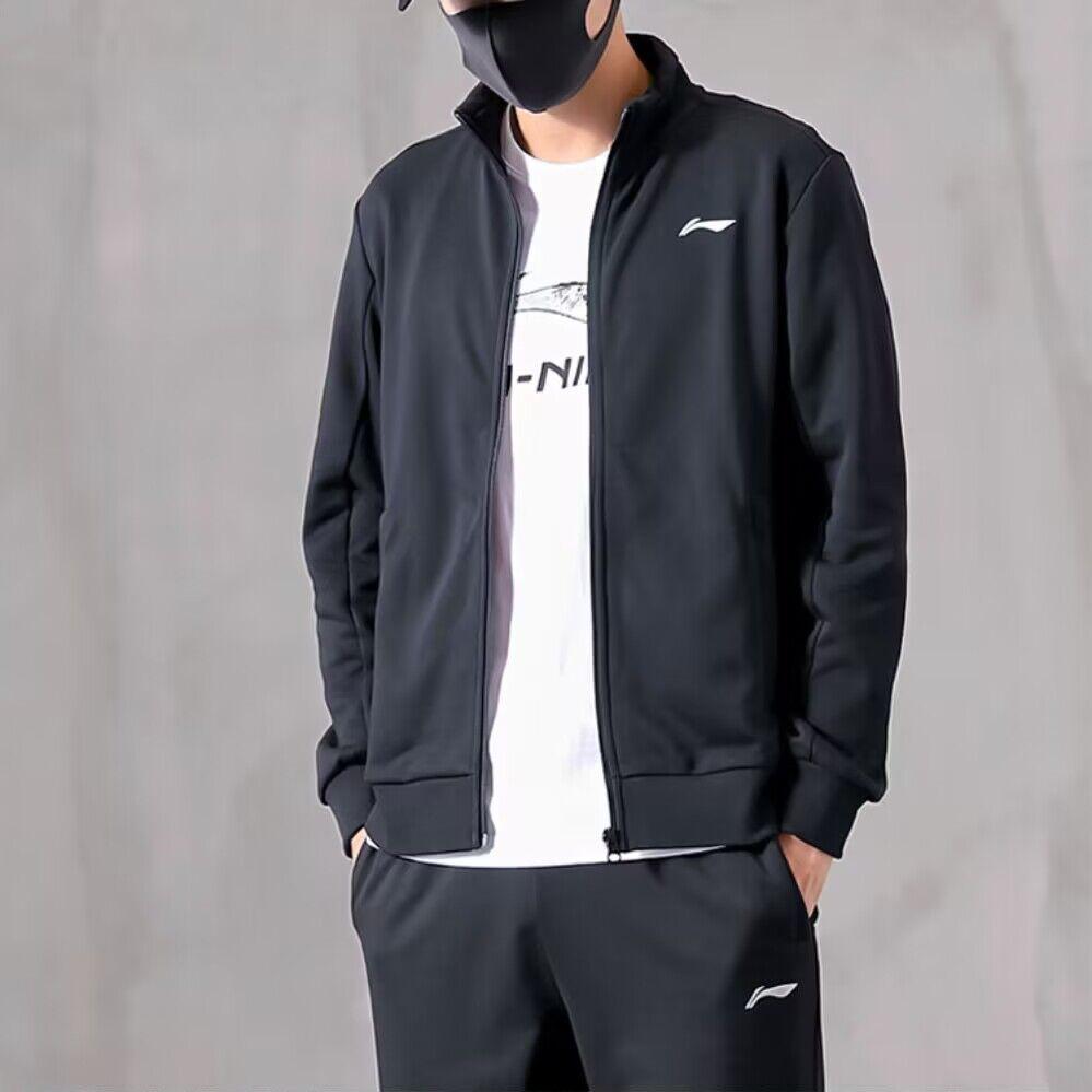 Li Ning Sports Life Collection Sweatshirt Men's Black AWDT959-1