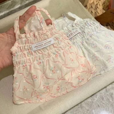 Одежда для питомцев Жаккардовое кружевное платье питомец собака собака летний сарафан чем медведь йоркширская прохладная и удобная одежда