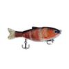Luya'S New Four-Section Hard Bait 140Mm/37.7G Multi-Color Realistic Long-Throw Fake Bait Pvc Soft Bait Hard Bait