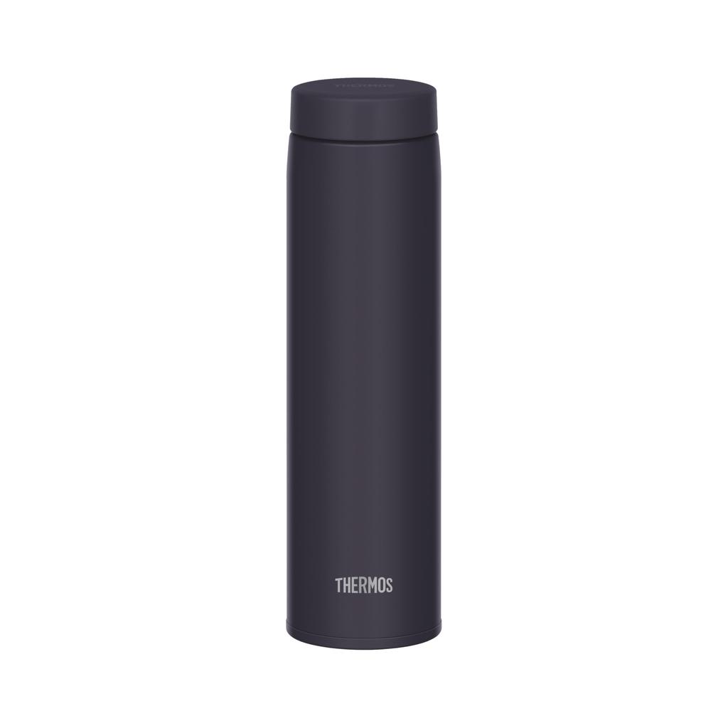 Thermos Термос вакуумный портативный Midnight с малым количеством деталей для легкого надежного завинчивания и кружкой из нержавеющей стали, 600 мл, Черный, Очистка, Закрытие,