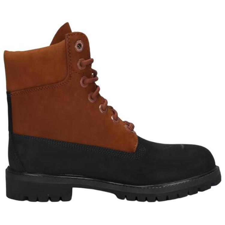 Timberland 6-дюймовые водонепроницаемые ботинки на шнуровке, удобные универсальные короткие ботинки, мужские ботинки, коричневые, черные A2P6W-EJF