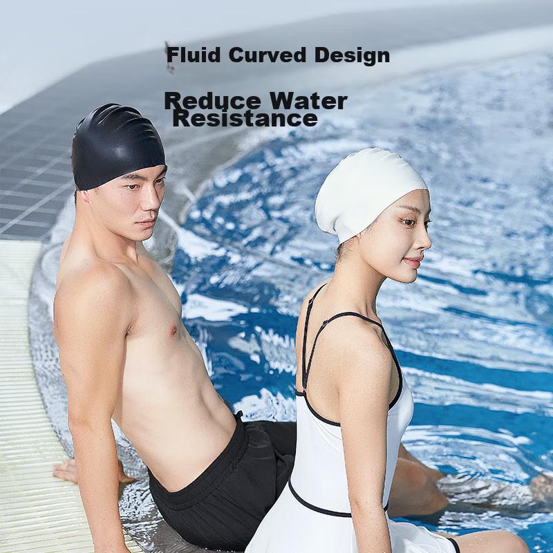 Jingdong Jingzao Swimming Cap, Solid Color, Comfortable, Blue
