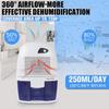 500ml Electric Dehumidifier Mini Portable Home Air Dryer Desiccant Moisture Absorber Low Noise Cabinet Dehumidifier