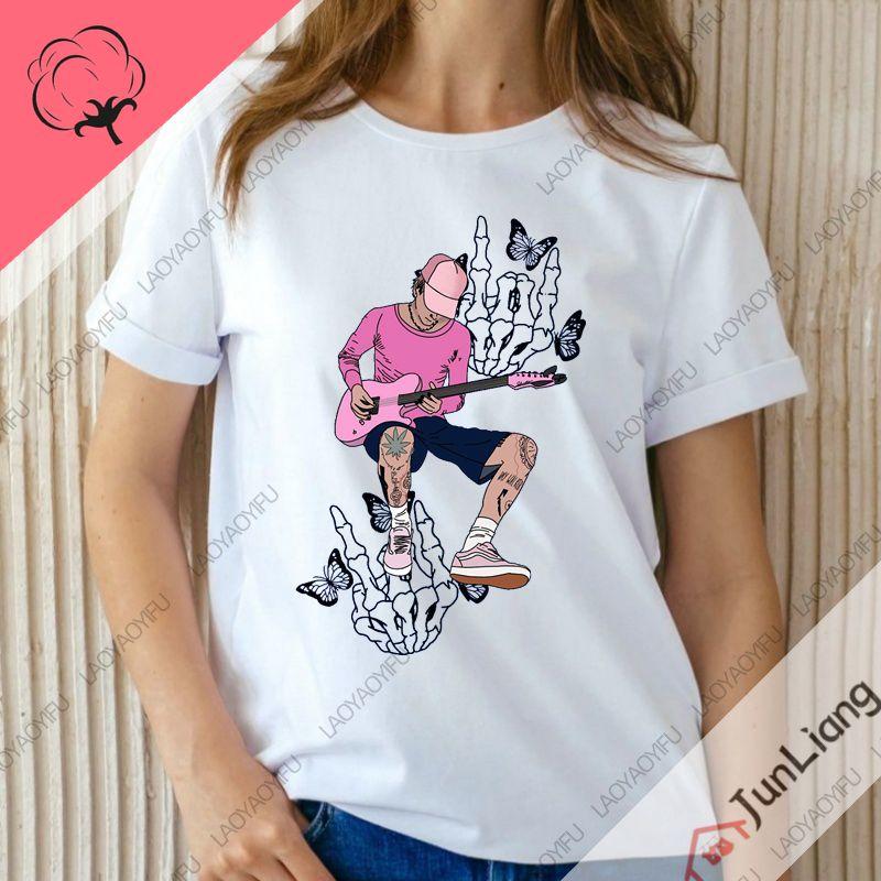 Mgk Machine Gun Kelly Tshirt Fashion High Quality Short Sleeve Tshirt Cotton Loose Casual Top Shirt Soft Hiphop Tee
