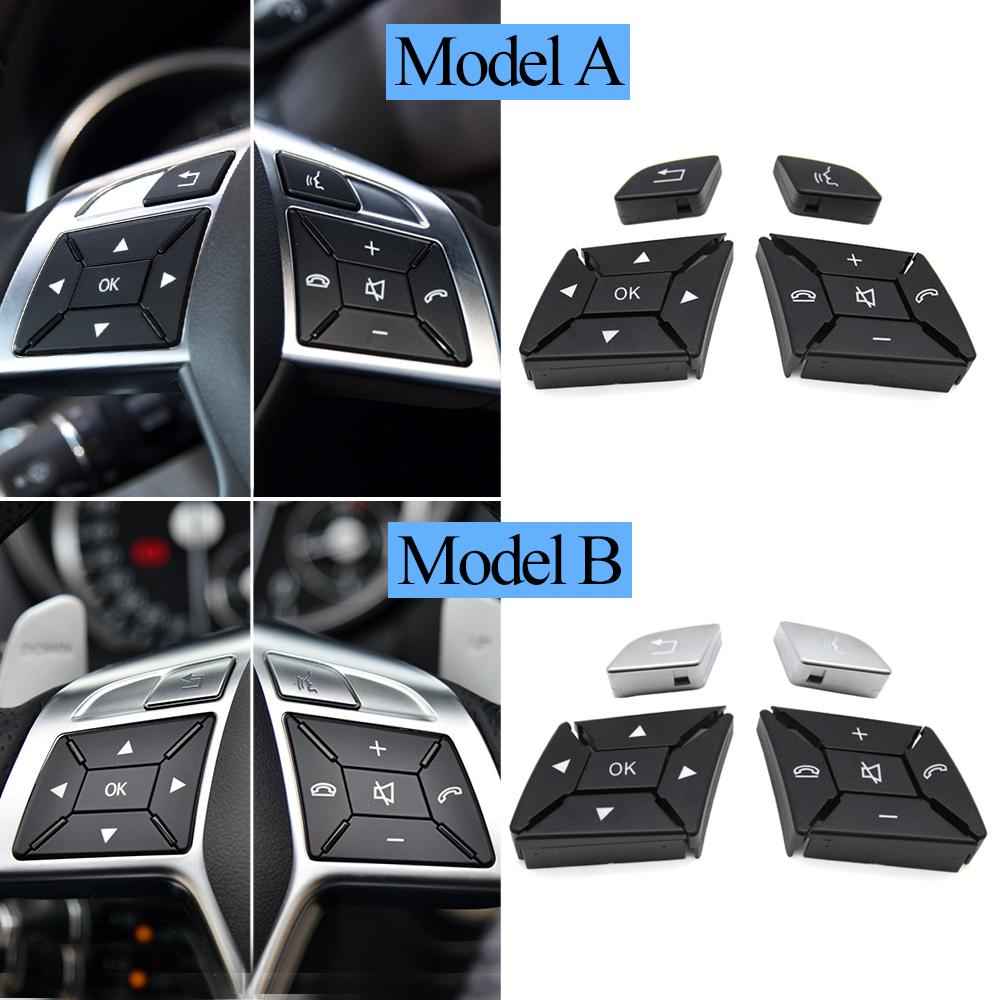 Car Interior Left Right Multi-Function Steering Wheel Button Control Switch For Benz ML GL G Class W166 W463 GL550 GL350