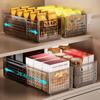 Stretchable Storage Drawer Large Capacity Kitchen Cabinet Organizer Snacks Cosmetics Storage Box Wardrobe Organizer Save Space