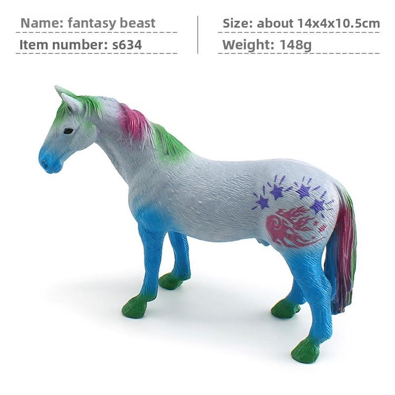 Dreamland Mythical Beast Unicorn Pvc Figurine For Kids Room Decor And Collectors