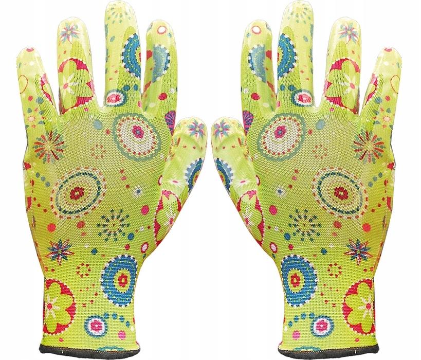 Garden Gloves / Colorful / Size: 8 - / Rgarden-Ni_8